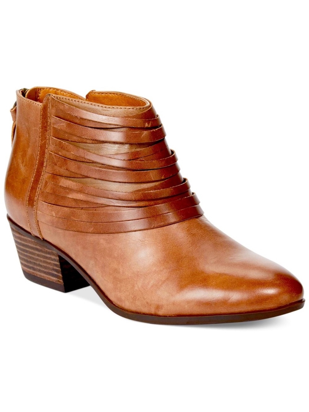 Clarks | Spye Celeste Booties Sz 7.5 Strap Detail Low Heel